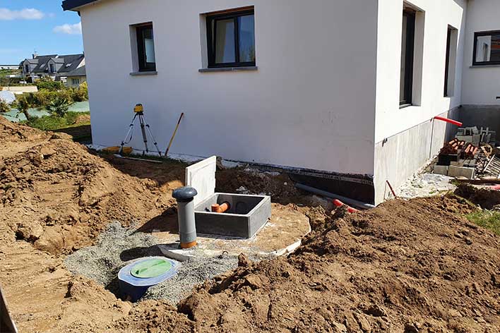 Travaux pour maison neuve