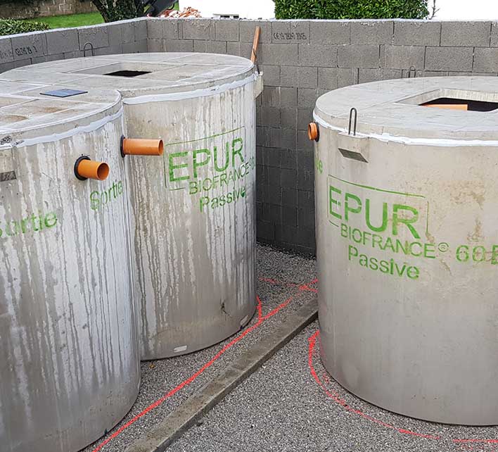 Ensemble de cuve pour une installation